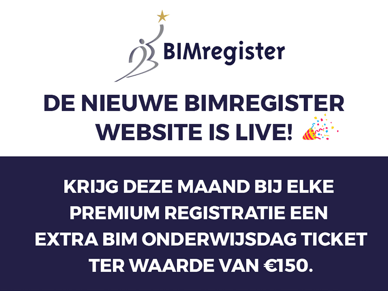 De nieuwe BIMregister website is live!